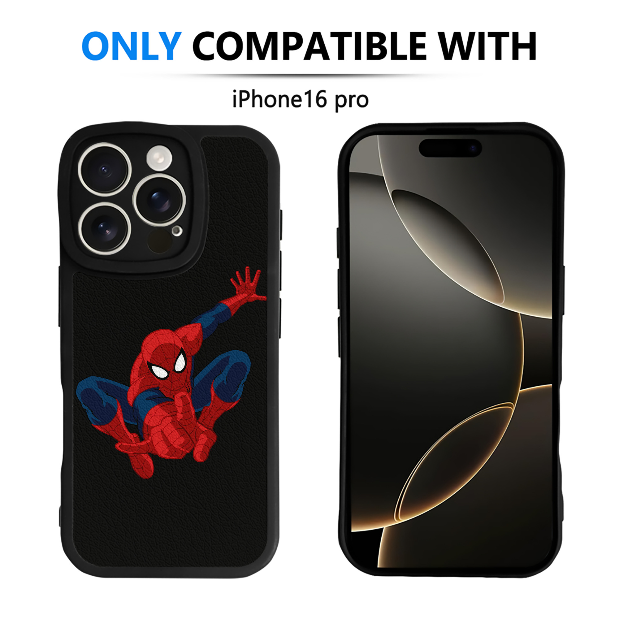 （画像用） アベンジャーズ The Avengers 【iPhone 16シリーズ対応】シリコンスマホケース（レザー調） 材質：シリコン